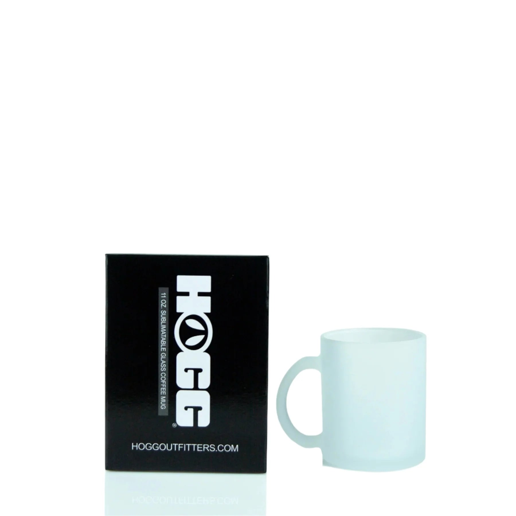 10oz sublimatable glass coffee mug